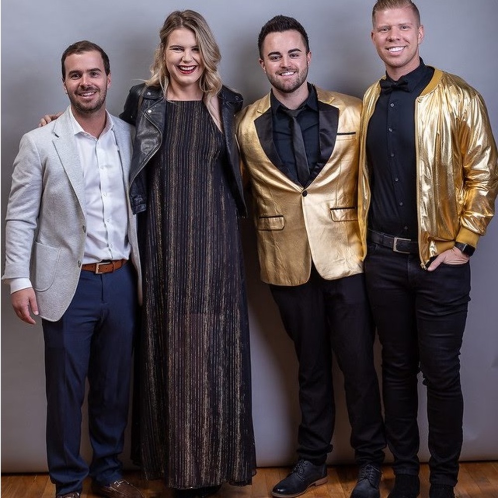 Show Me Your Mumu black and gold Maxi Dress - Picture 8 of 9